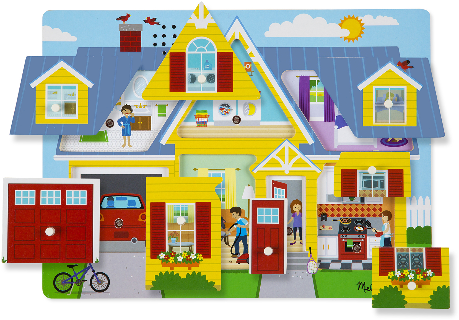 Wholesale Melissa & Doug Around the House Sound Puzzle(12x$10.30)