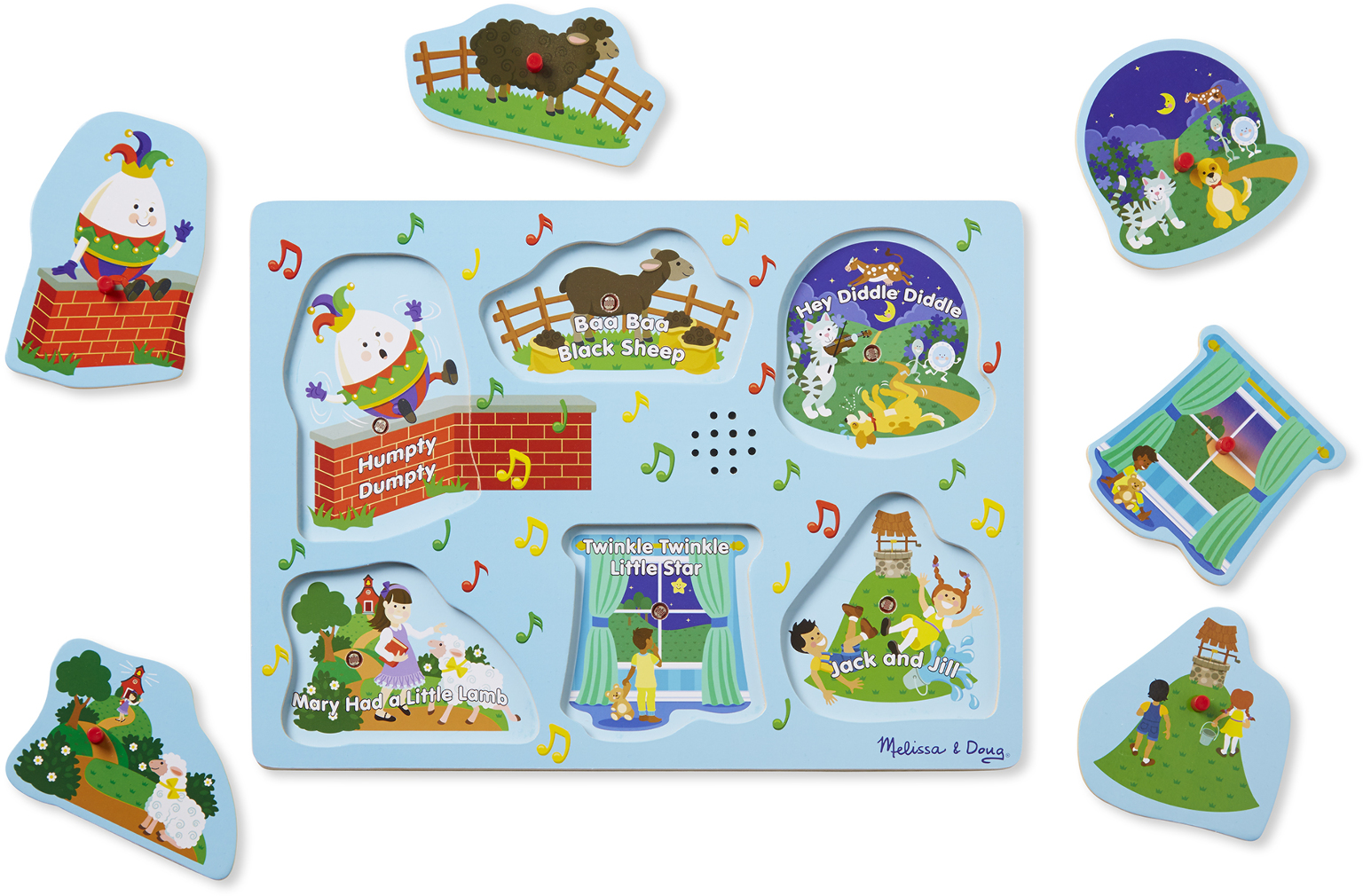 Wholesale Melissa & Doug Nursery Rhymes 2 - Sound Puzzle(12x$10.30)