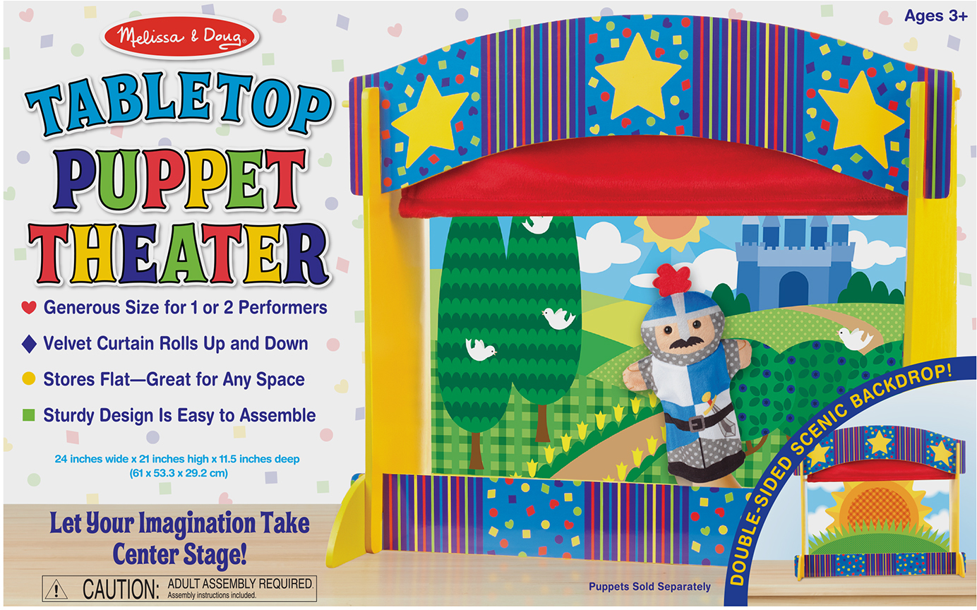 Wholesale Melissa & Doug Tabletop Puppet Theater(4x$39.61)