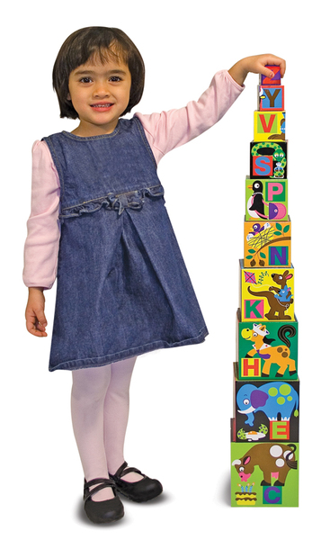 Wholesale Melissa & Doug Alphabet Nesting & Stacking Blocks(12x$9.48)