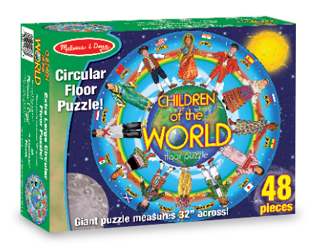 Melissa & Doug Children Around the World Floor Puizzle (48 P(6x$10.30)
