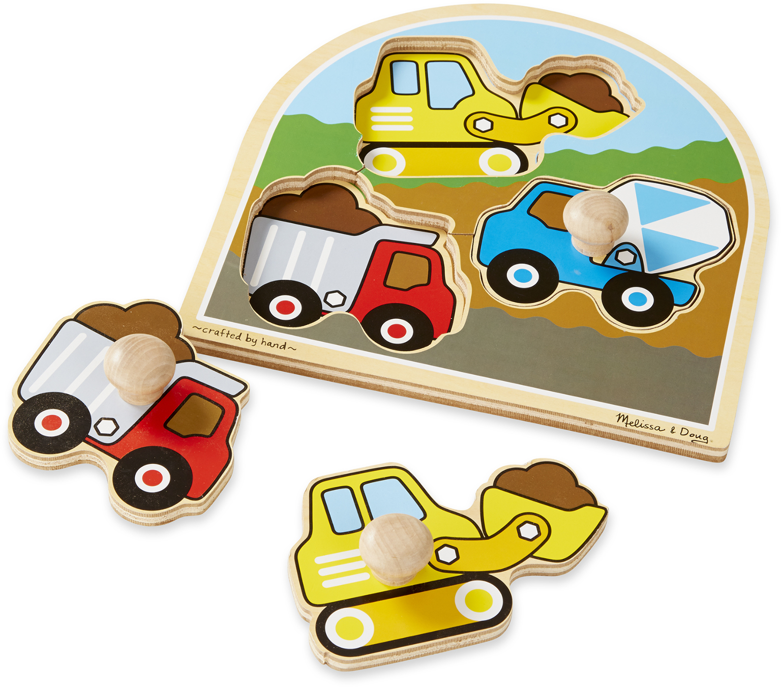 Wholesale Melissa & Doug Construction Site - Jumbo Knob(12x$7.94)