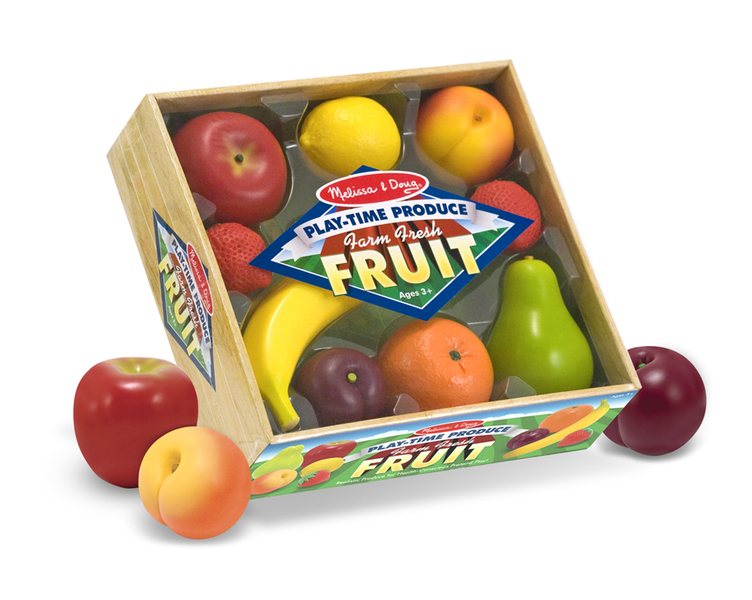Wholesale Melissa & Doug Play-Time Artificial Produce Fruit(12x$15.66)