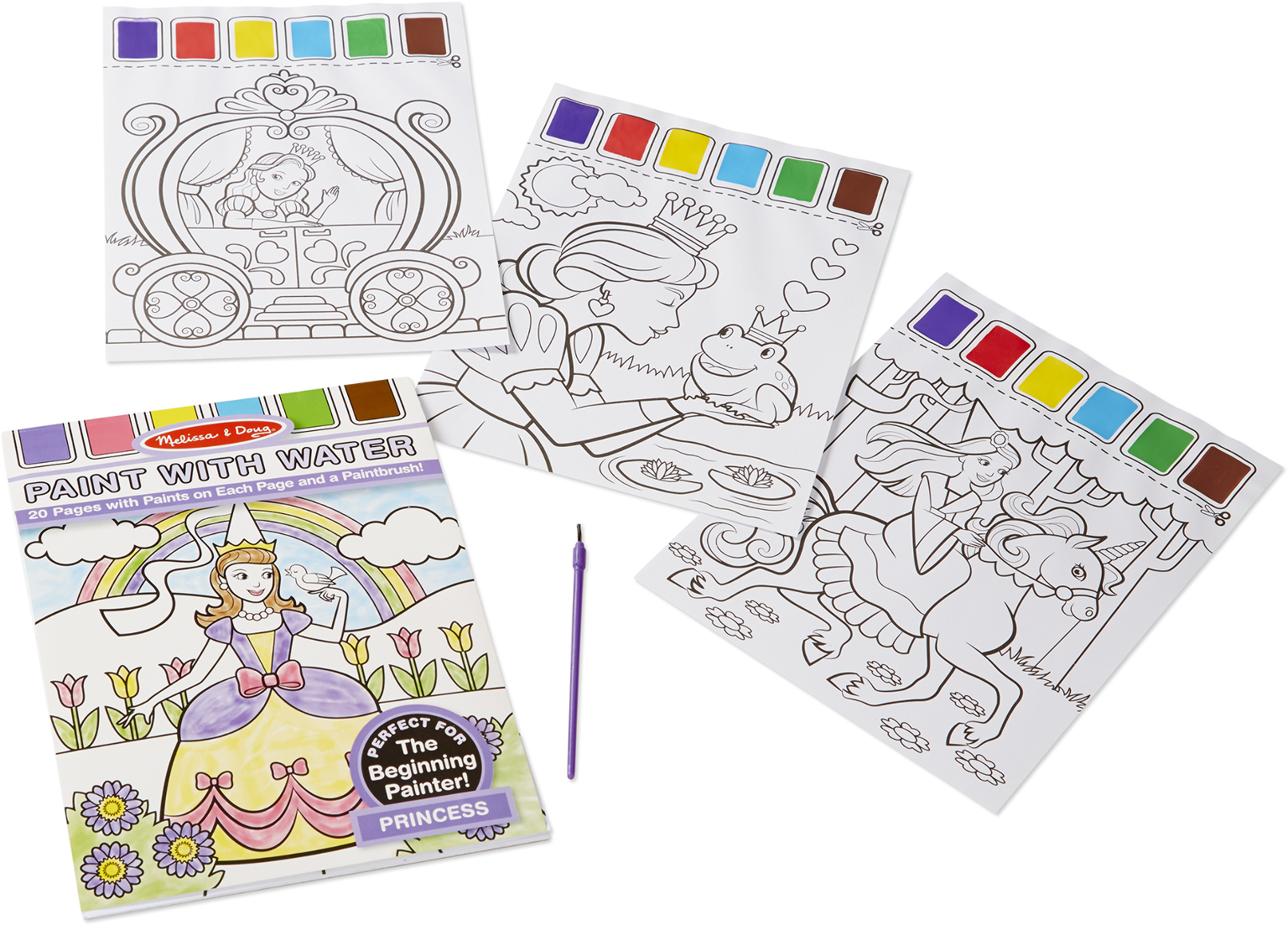 Wholesale Melissa & Doug Paint With Water - Princess(40x$3.97)