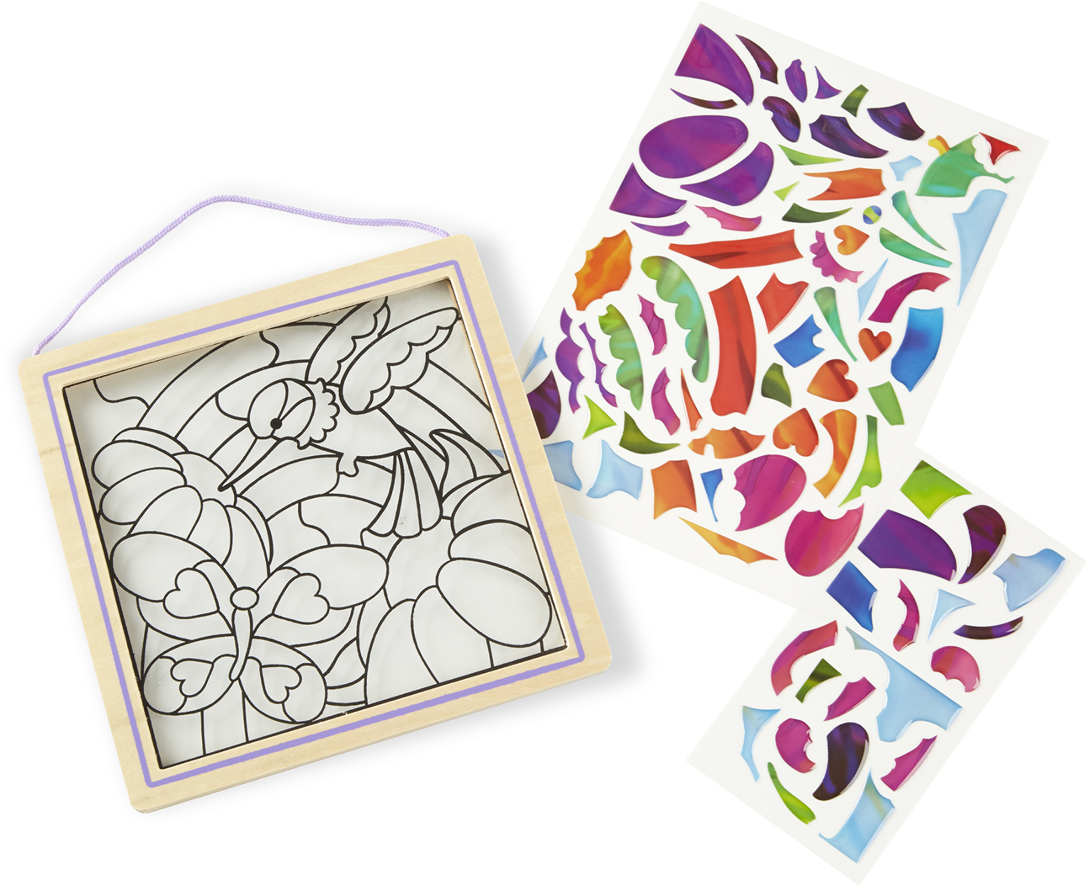 Melissa & Doug Stained Glass Made Easy - Rainbow Garden(24x$7.94)