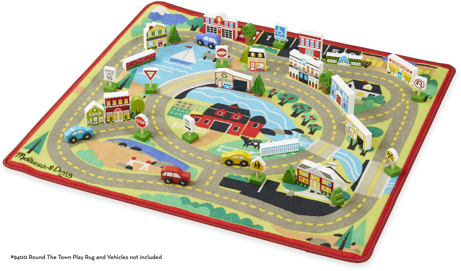 Wholesale Melissa & Doug Wooden Town Play Set(6x$23.75)