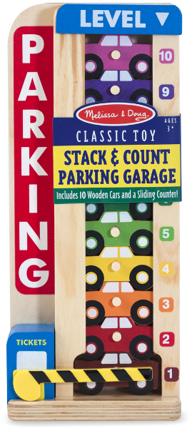 Wholesale Melissa & Doug Stack & Count Parking Garage(6x$15.81)
