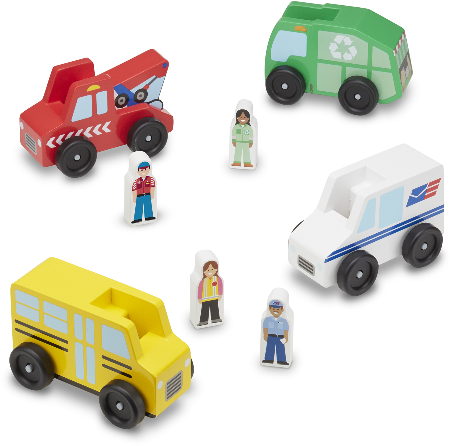Wholesale Melissa & Doug Community Vehicle Set(6x$15.81)