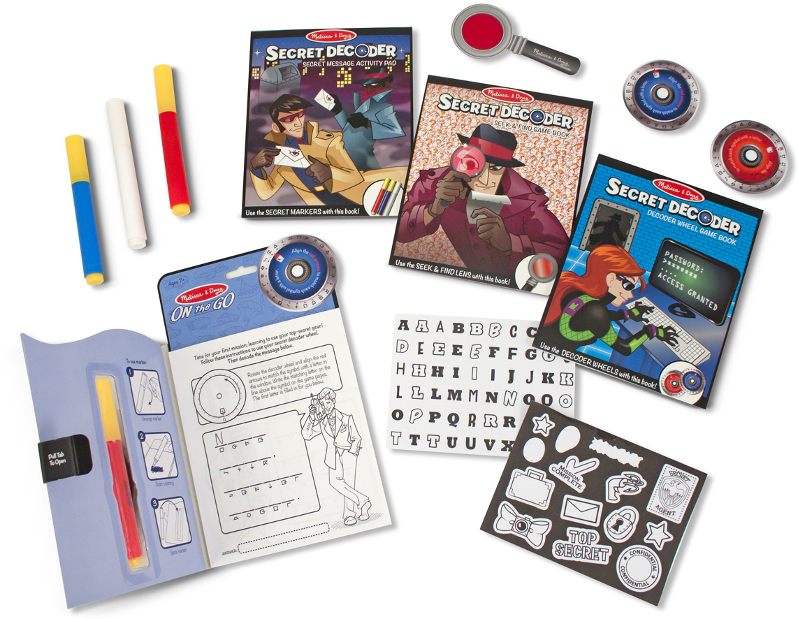 Wholesale Melissa & Doug Secret Decoder Deluxe Activity Set(12x$10.30)