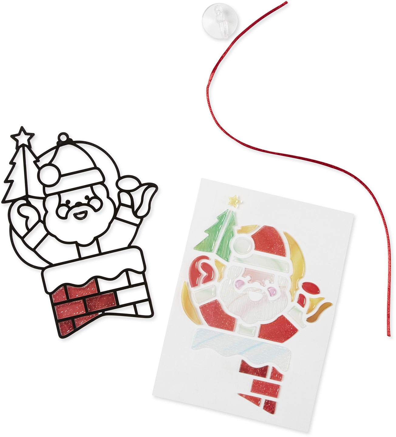 Melissa & Doug Stained Glass Made Easy - Santa Claus(24x$3.97)