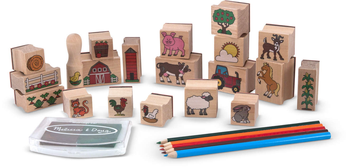 Wholesale Melissa & Doug Stamp a Scene Farm(12x$15.81)