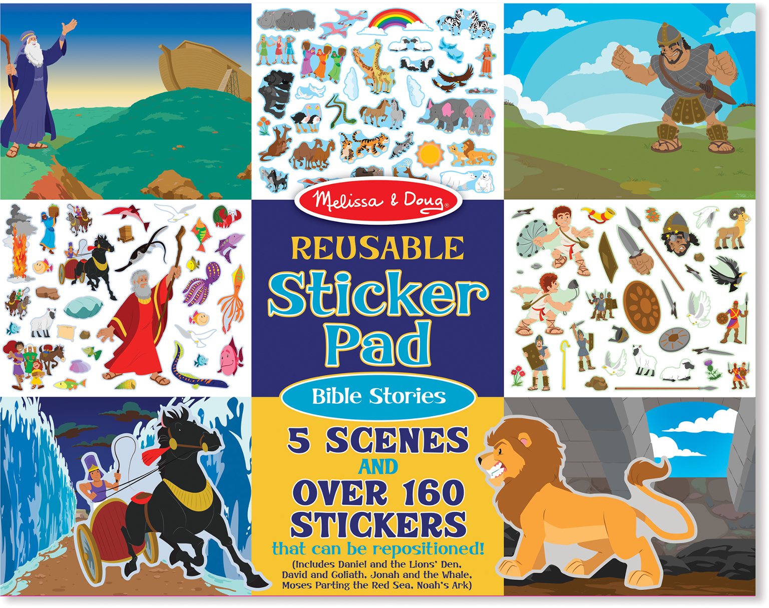 Melissa & Doug Reusable Sticker Pad - Bible Stories(20x$3.97)