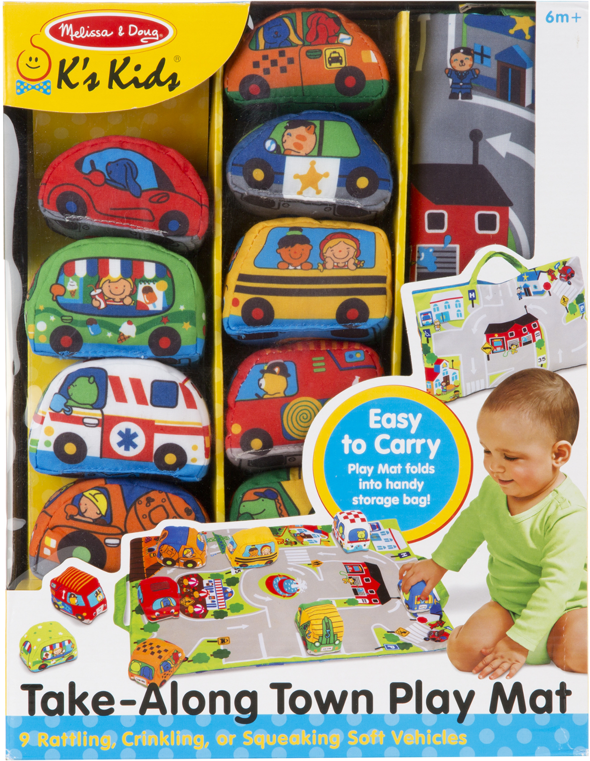 Wholesale Melissa & Doug Take-Along Town Play Mat(6x$19.78)