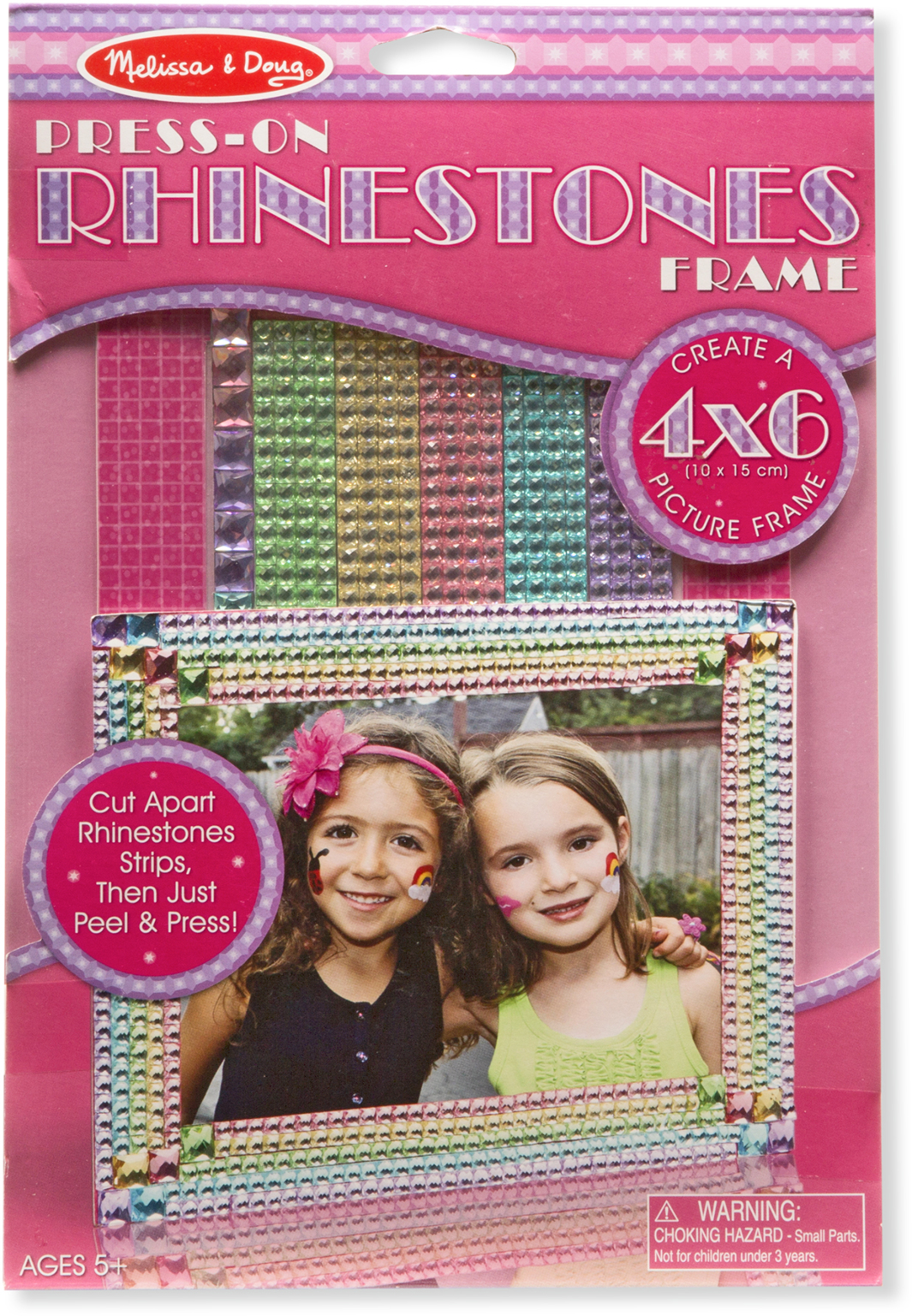 Wholesale Melissa & Doug Press-on Jewels Rhinestone Frame(48x$3.97)
