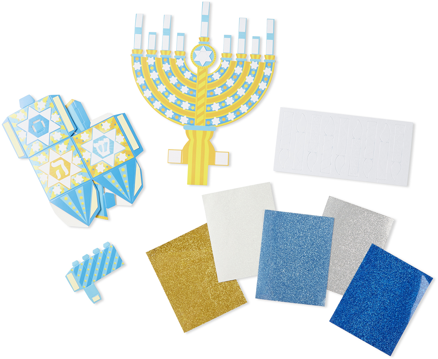 Melissa & Doug Mess-Free Glitter - Menorah & Dreidel(72x$5.51)