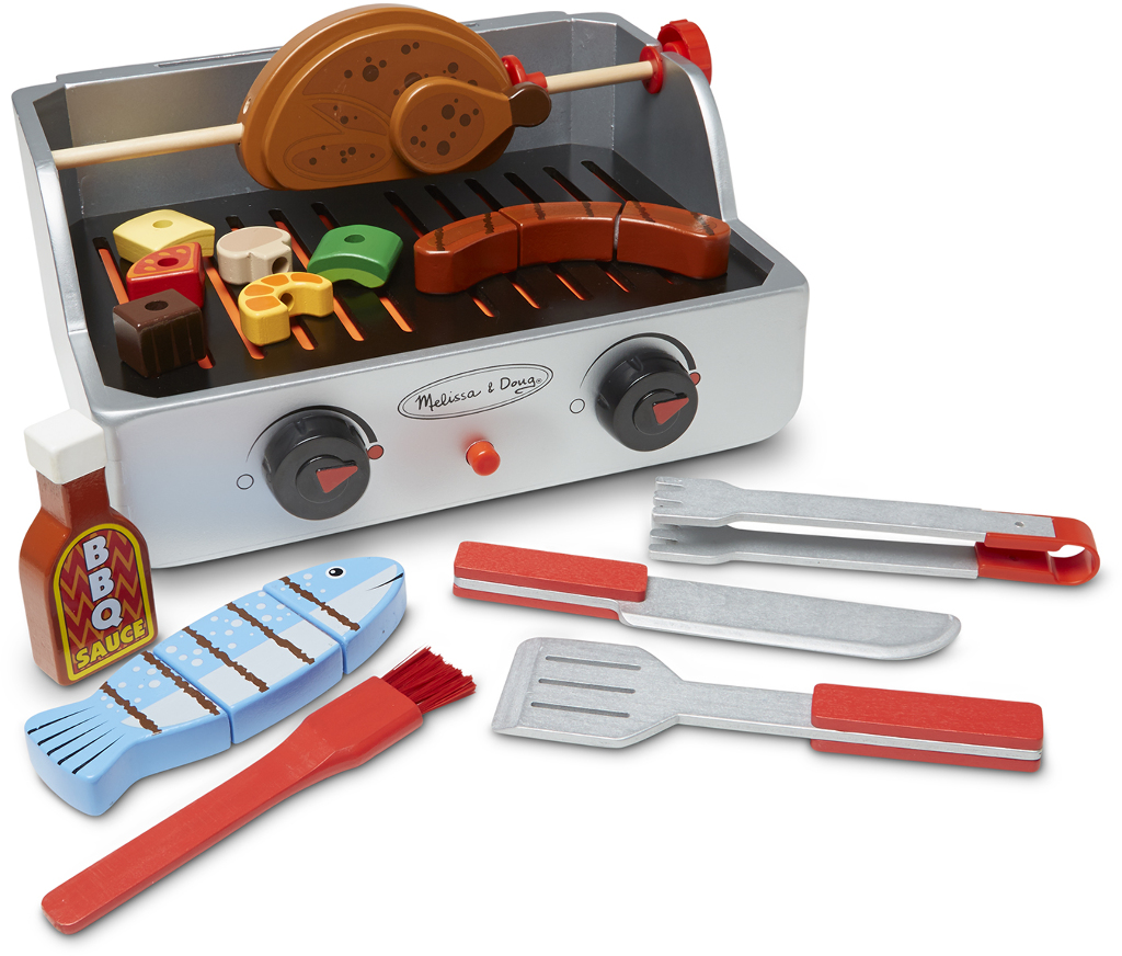 Wholesale Melissa & Doug Rotisserie & Grill Barbecue Set(2x$39.61)
