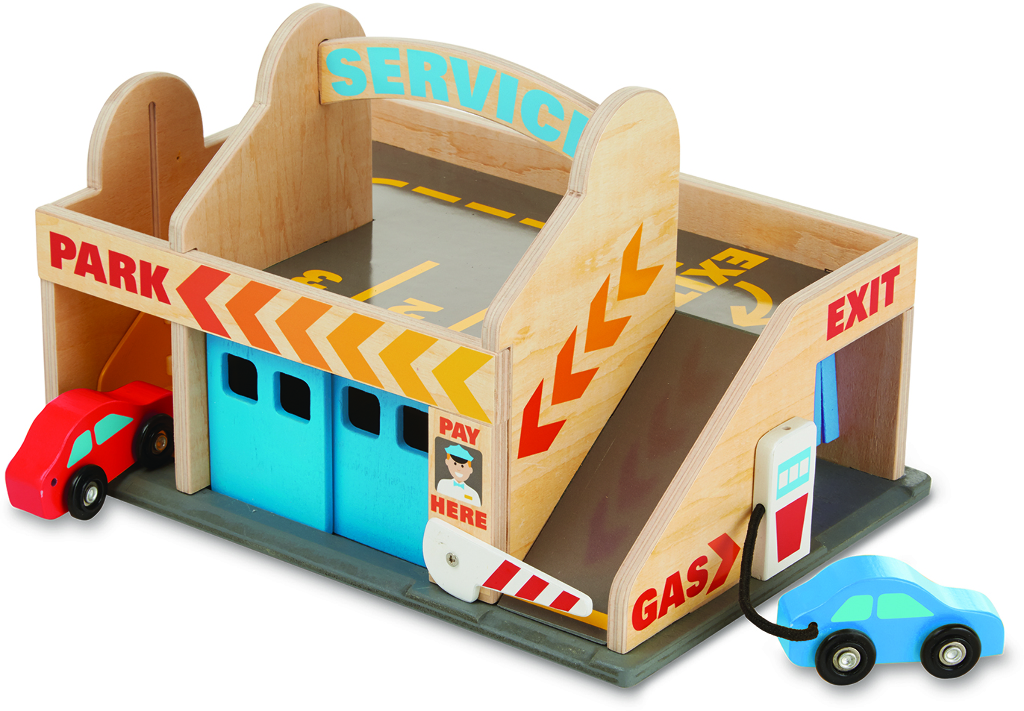 Wholesale Melissa & Doug Service Station Parking Garage(6x$23.75)