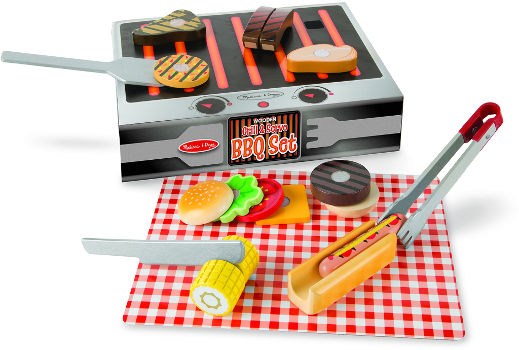 Wholesale Melissa & Doug Grill & Serve BBQ Set(12x$15.81)