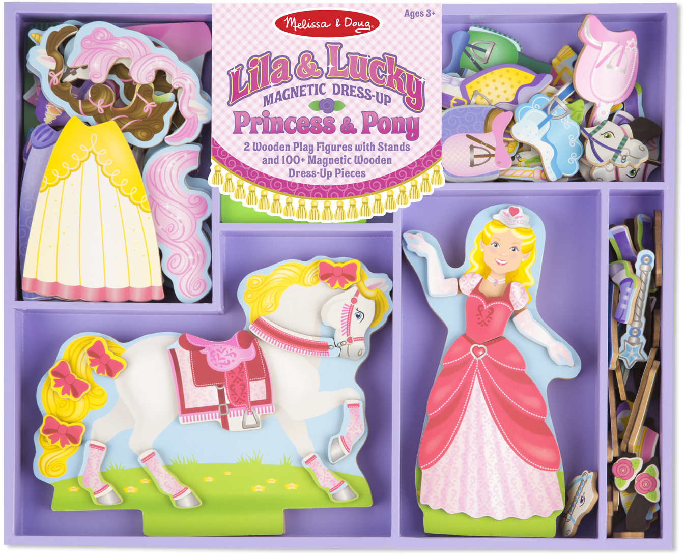 Wholesale Melissa & Doug Lila & Lucky Magnetic Dress-Up Set(12x$19.78)