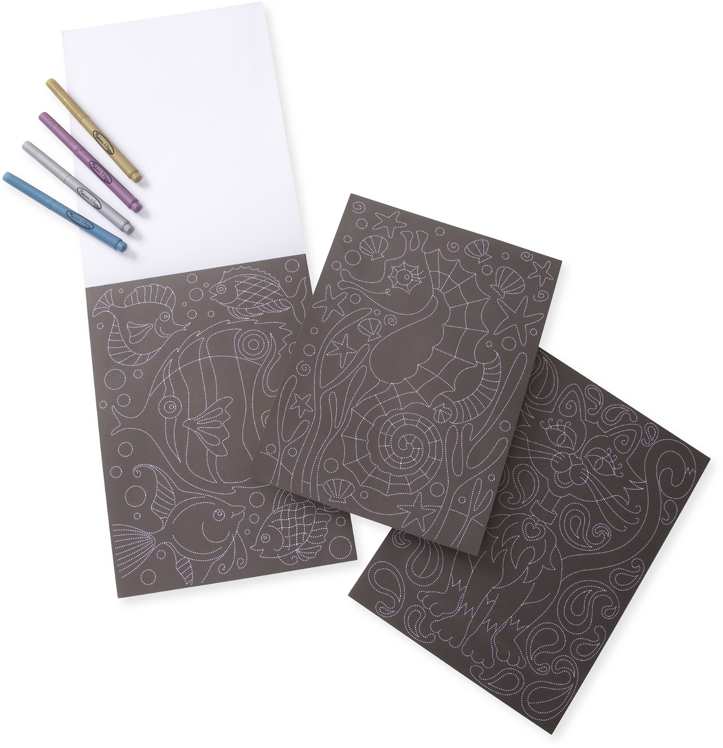 Wholesale Melissa & Doug Metallic Marker Trace & Color Pad(20x$3.97)