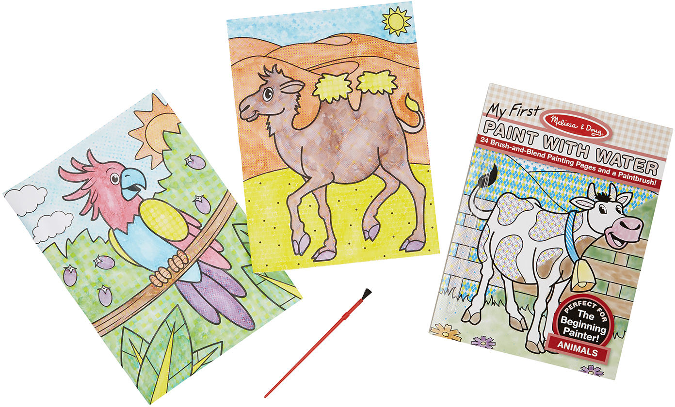 Wholesale Melissa & Doug My First Paint With Water - Animals(40x$3.97)