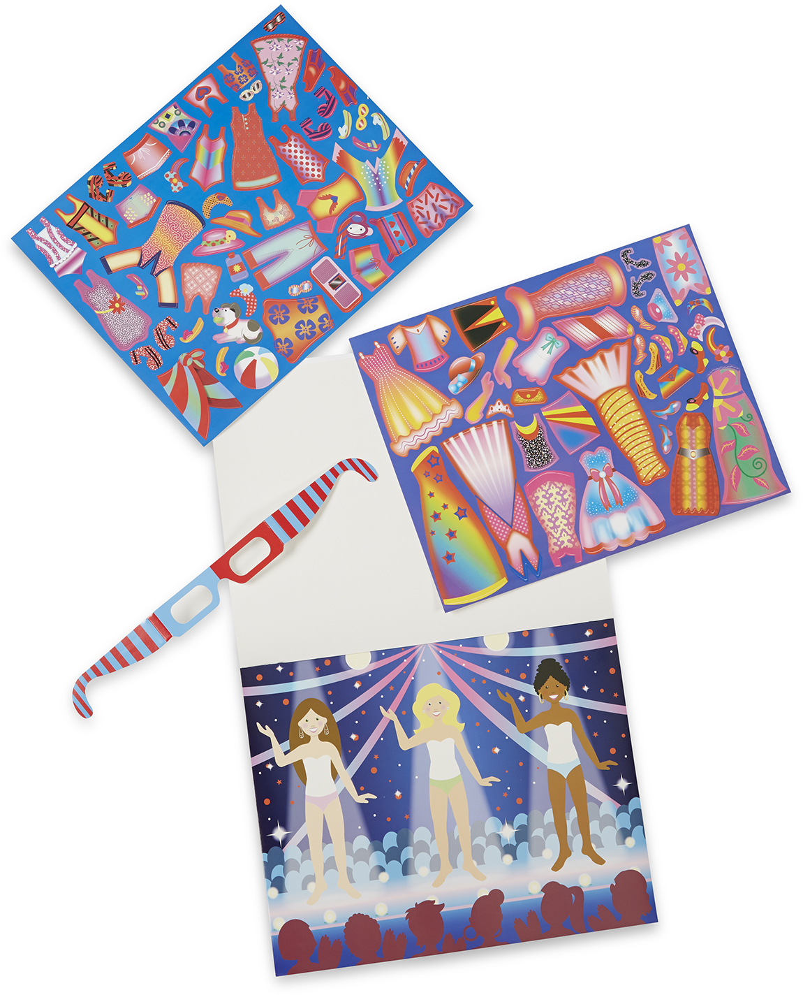 Melissa & Doug Easy-to-See 3-D Reusable Sticker Pad - Fashio(20x$3.97)