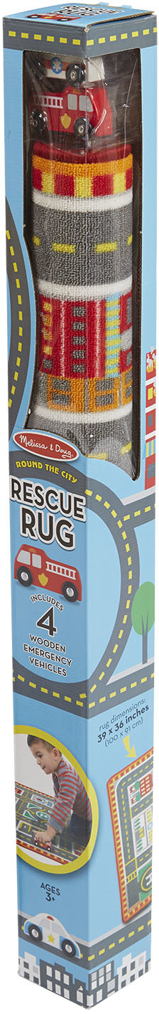 Wholesale Melissa & Doug Round the City Rescue Rug(6x$23.75)
