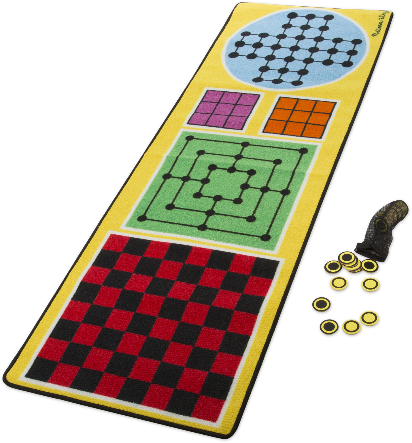 Wholesale Melissa & Doug 4-In-1 Game Rug(6x$23.75)
