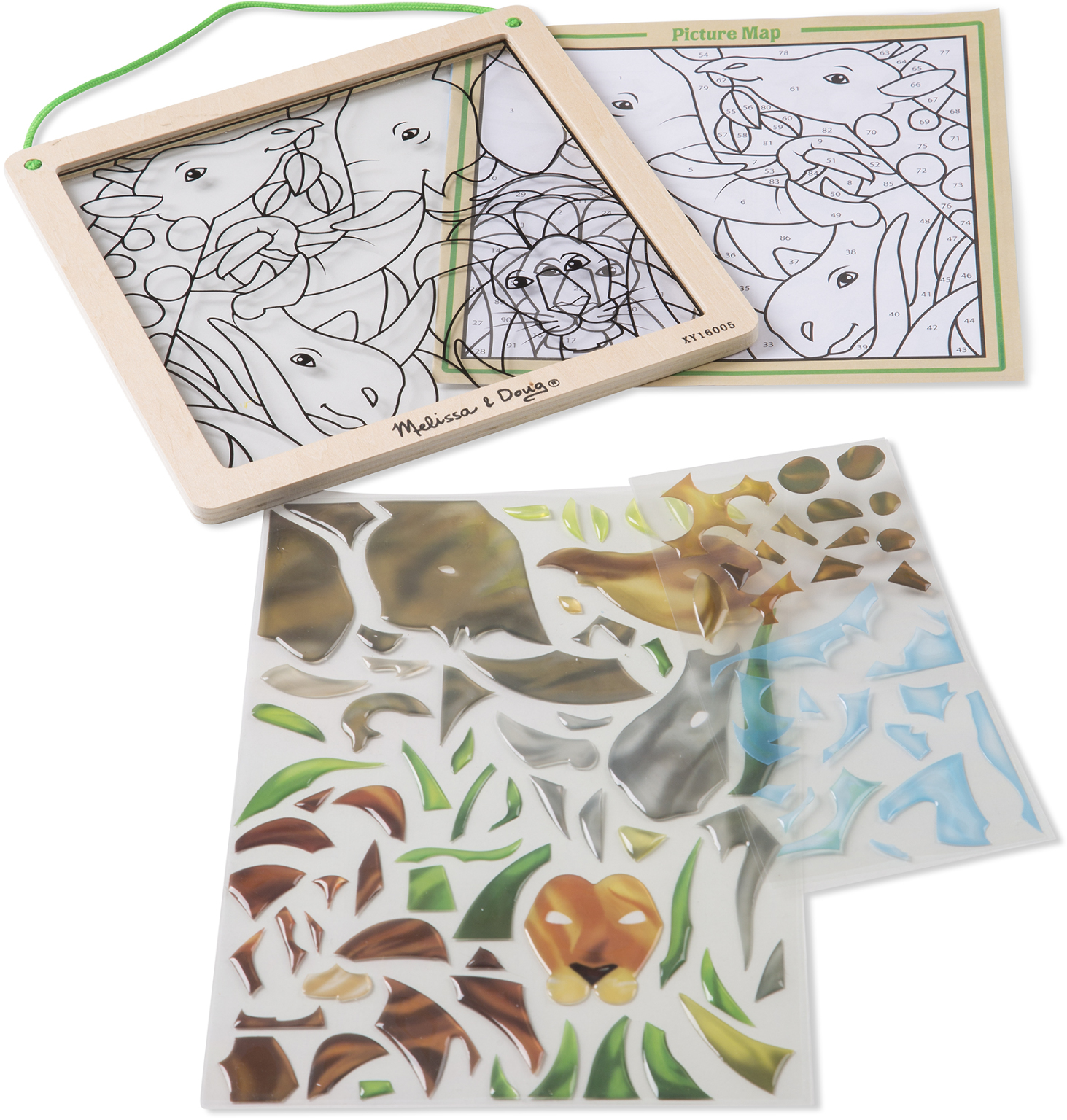 Wholesale Melissa & Doug Stained Glass Made Easy - Safari(48x$7.94)