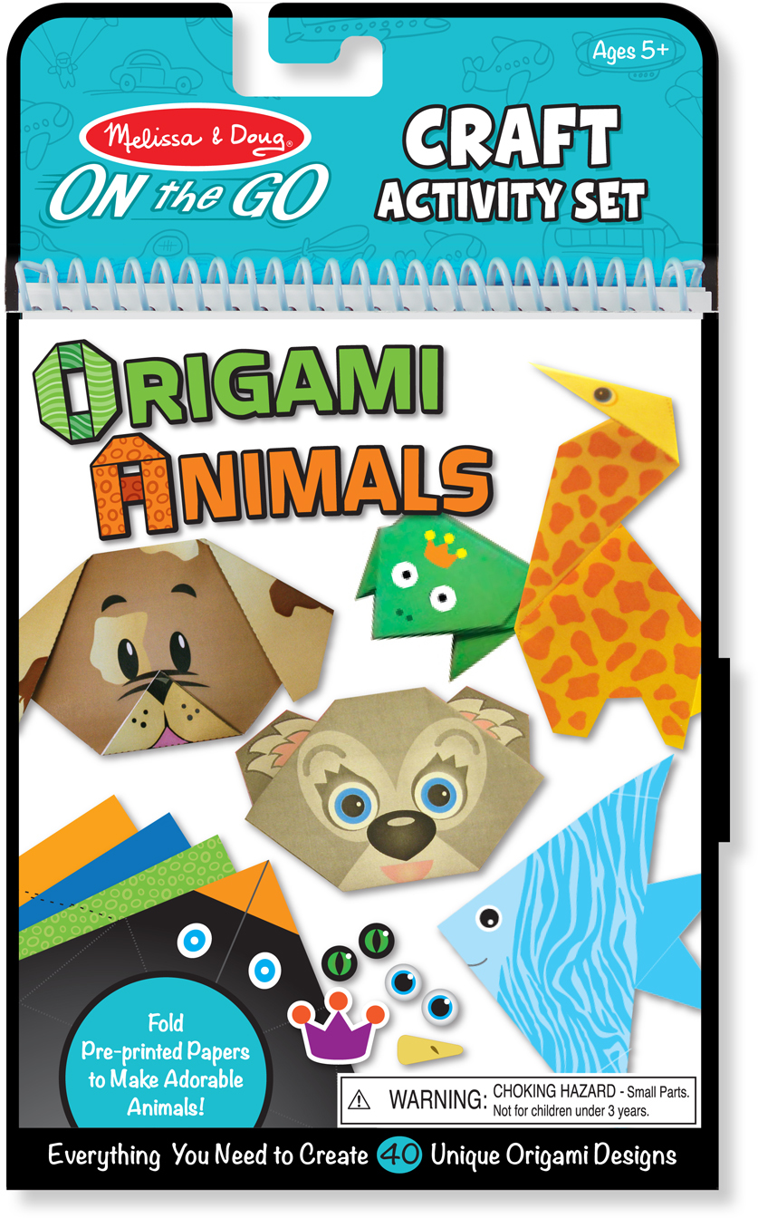Melissa & Doug On-the-Go Crafts - Origami Activity Set - Ani(48x$5.51)