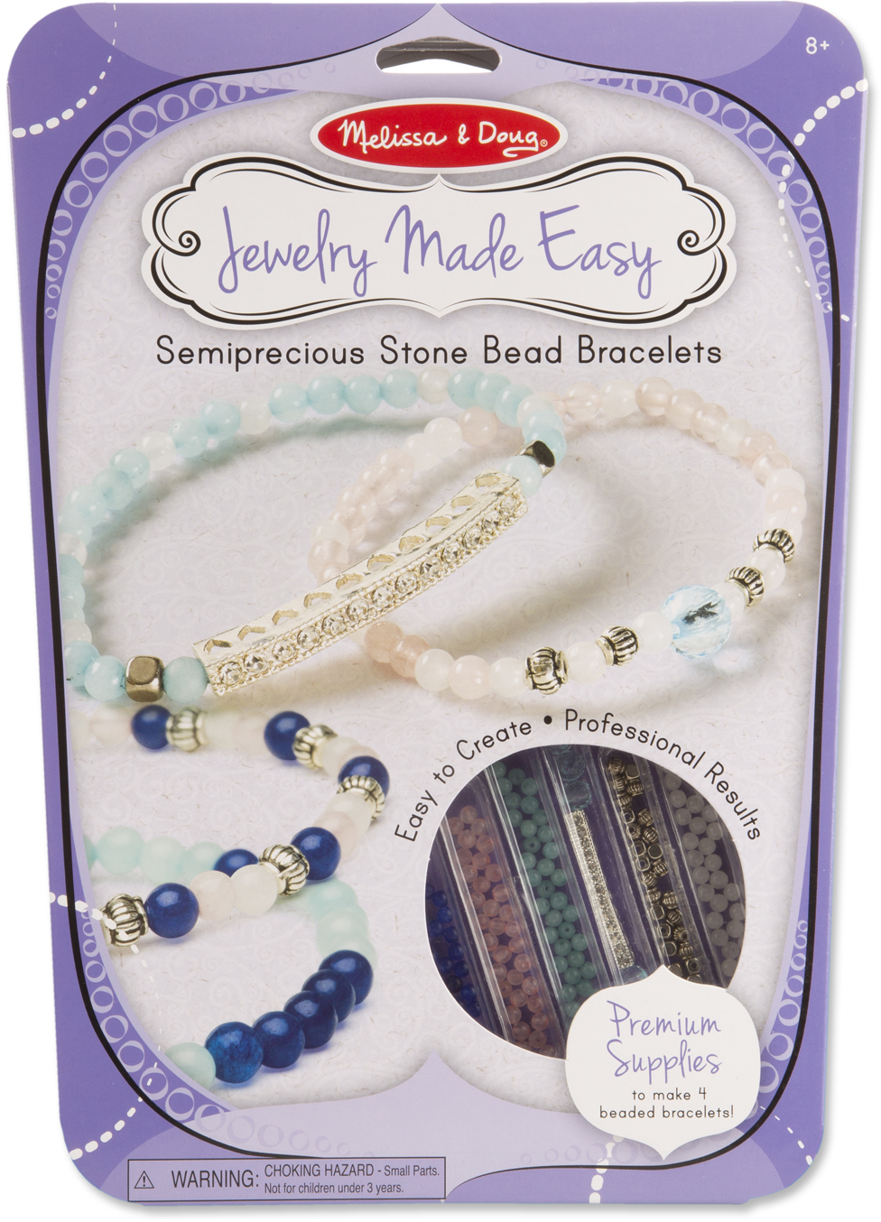 Wholesale Melissa & Doug Semiprecious Bead Bracelets(24x$7.94)
