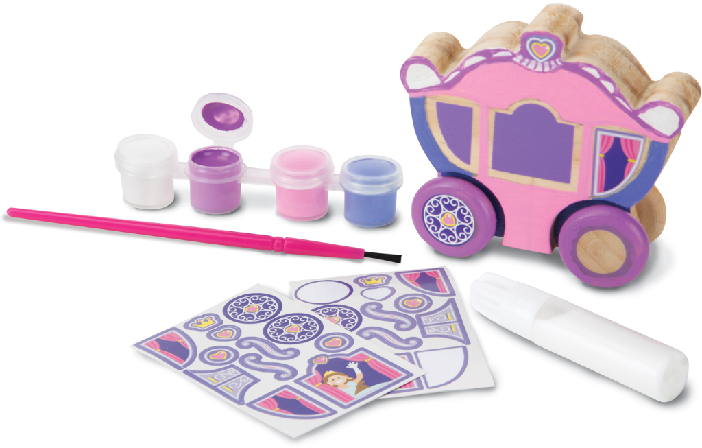 Wholesale Melissa & Doug Dyo Princess Carriage(48x$3.97)