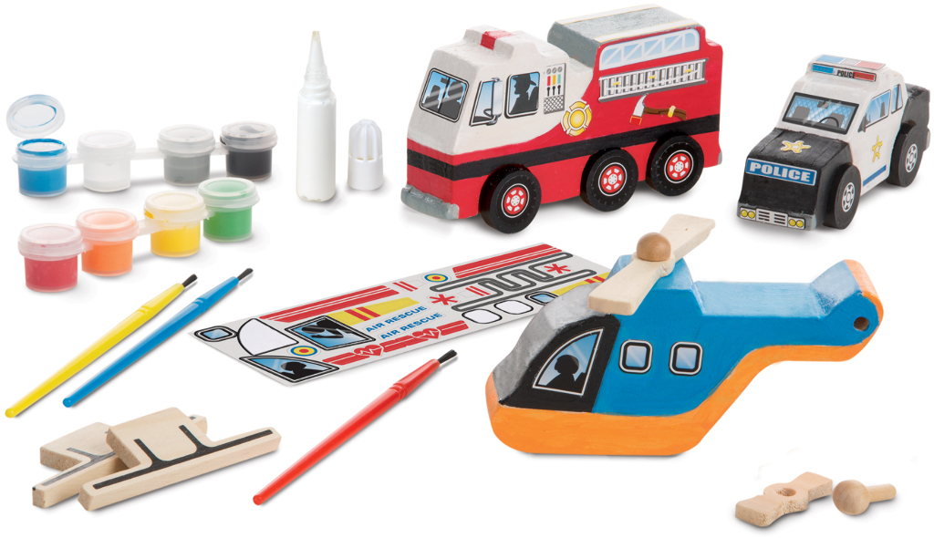 Wholesale Melissa & Doug Rescue Vehicles Set(12x$11.85)