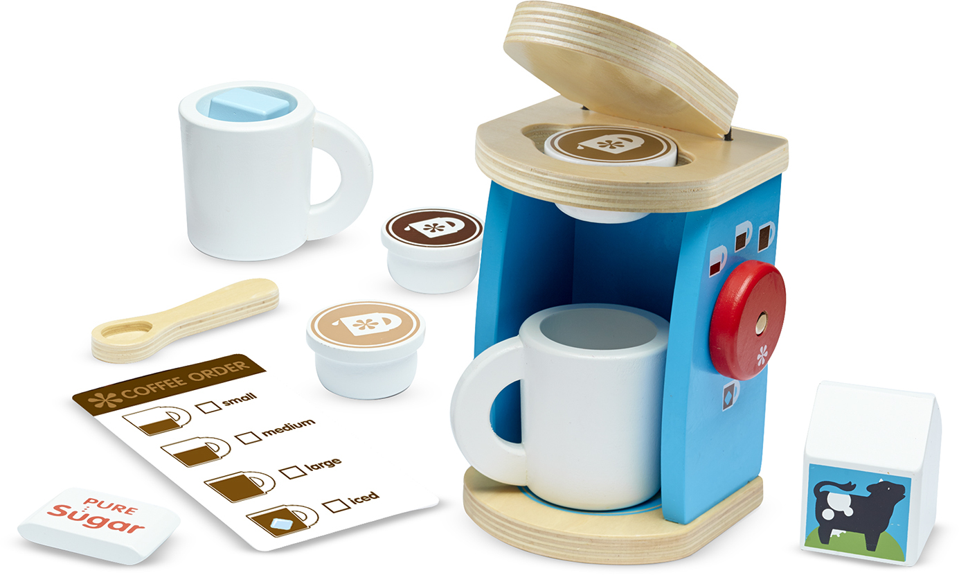 Wholesale Melissa & Doug Wooden Brew & Serve Coffee Set(6x$15.81)