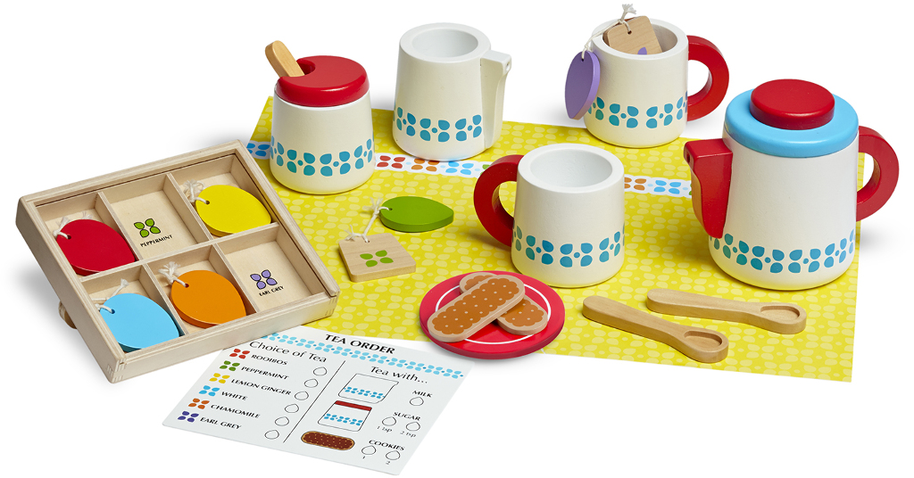 Wholesale Melissa & Doug Wooden Steep & Serve Tea Set(6x$23.75)