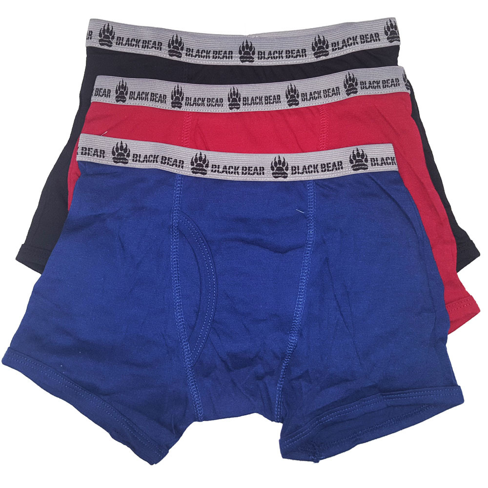 Wholesale Boys' Knit Boxer Briefs - Medium, 3 Colors | DollarDays