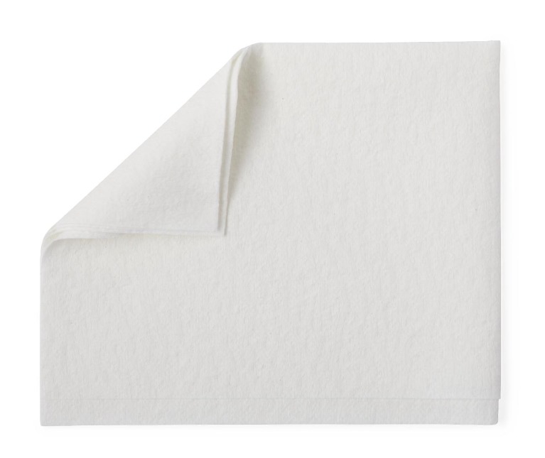 Bulk Dry Disposable Washcloths - White, Deluxe - DollarDays