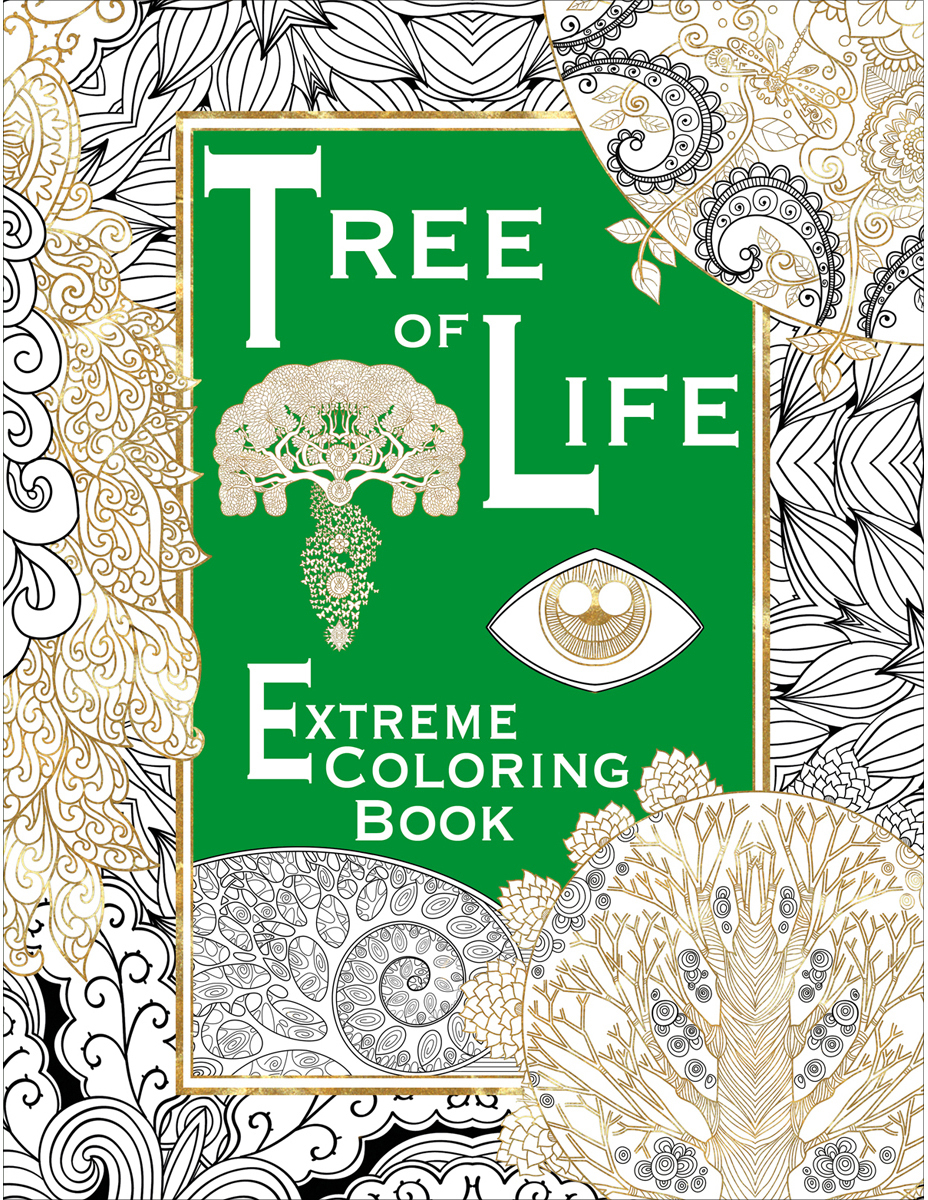 Wholesale Sterling Publishing-Extreme Coloring Tree of Life(2x$11.53)
