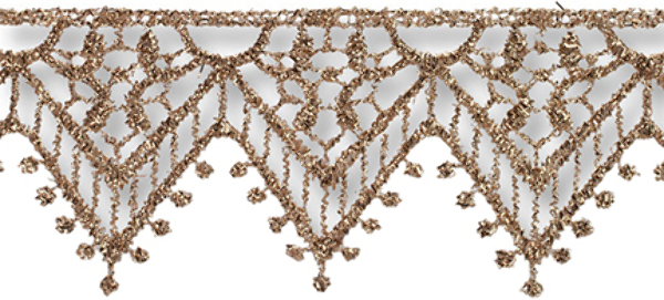 Daisy Edge Venice Lace Trim 3 / 4"X15yd-White
