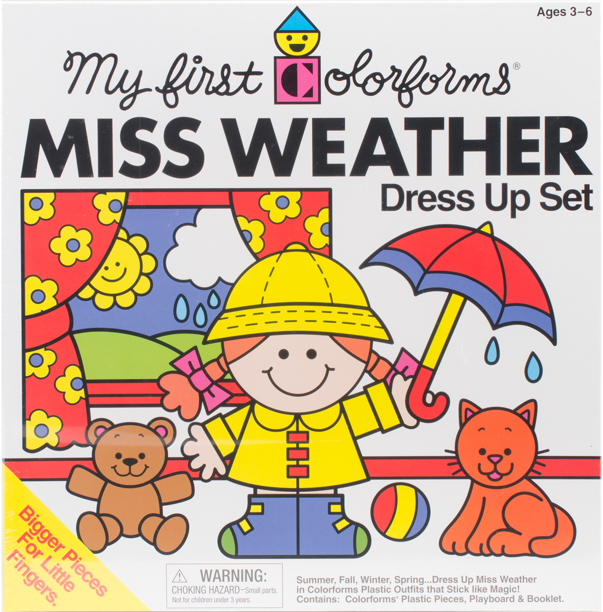 Colorforms(R) Classic Miss Weather Re-Stickable Sticker Set-(2x$11.60)
