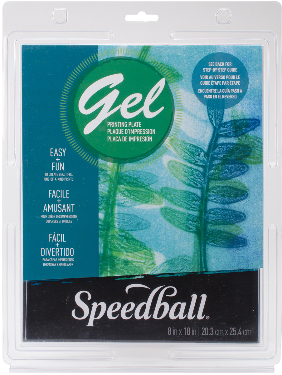 Speedball Gel Printing Plate - 8" x 10", Single Plate