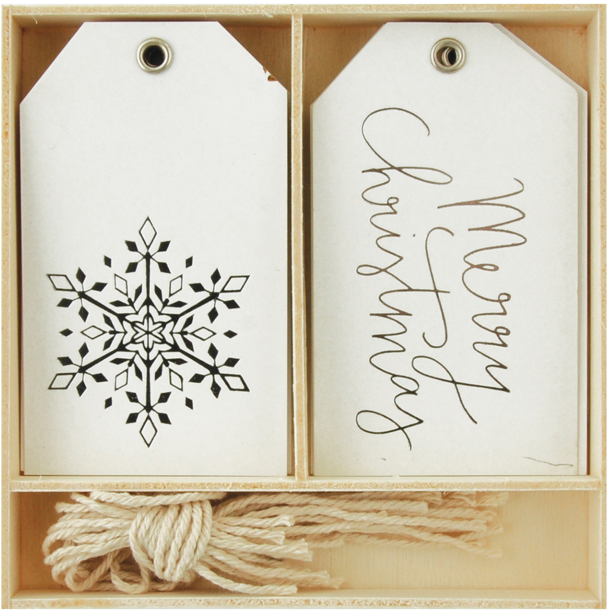 Wholesale Lucky Dip Gift Tags 12 / Box-Merry Christmas(4x$5.44)