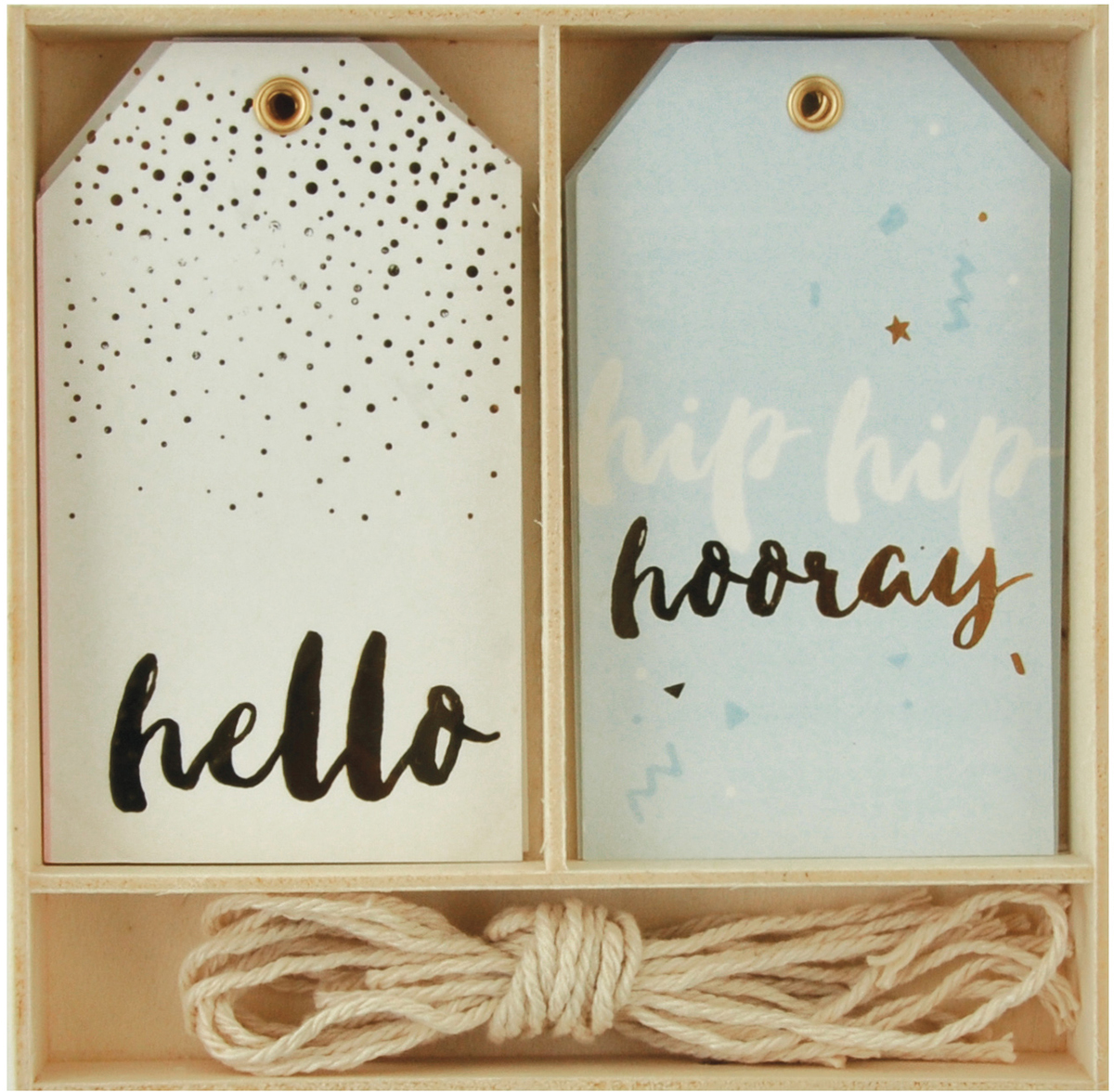 Wholesale Lucky Dip Gift Tags 12 / Box-Hip, Hip, Hooray(4x$5.79)