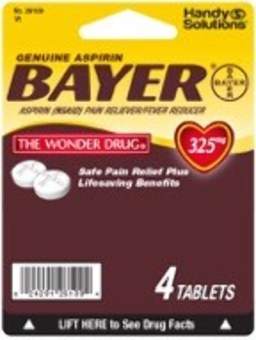 Wholesale Bayer Aspirin - 4 Tablets(12x$2.06)