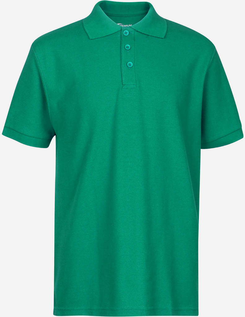 Wholesale Premium Kelly Green Youth Polo Shirt - Size 18/20 (XL) (SKU ...