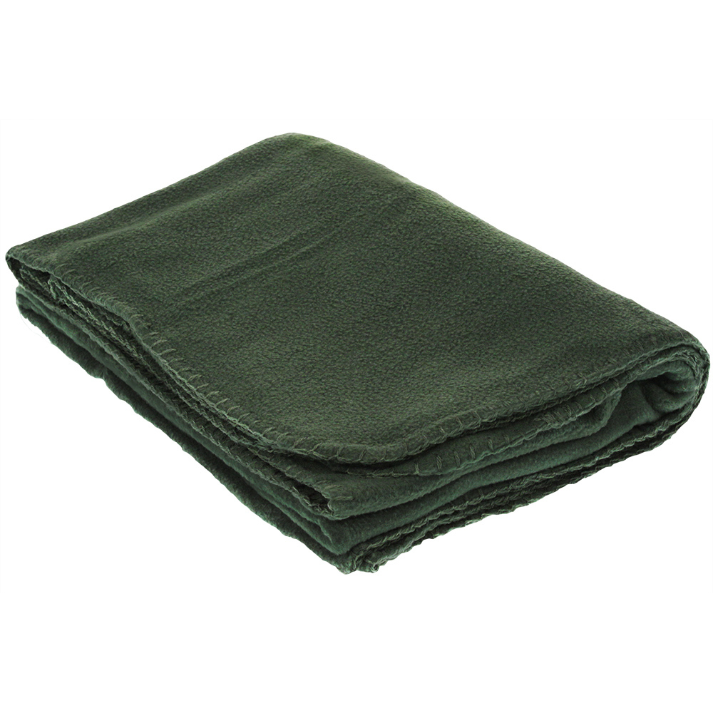 Wholesale Large Fleece Blankets - Green, 45