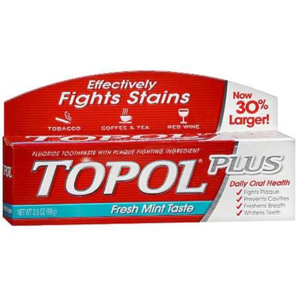 Wholesale Topol Plus Fresh Mint Taste Fluoride Toothpaste