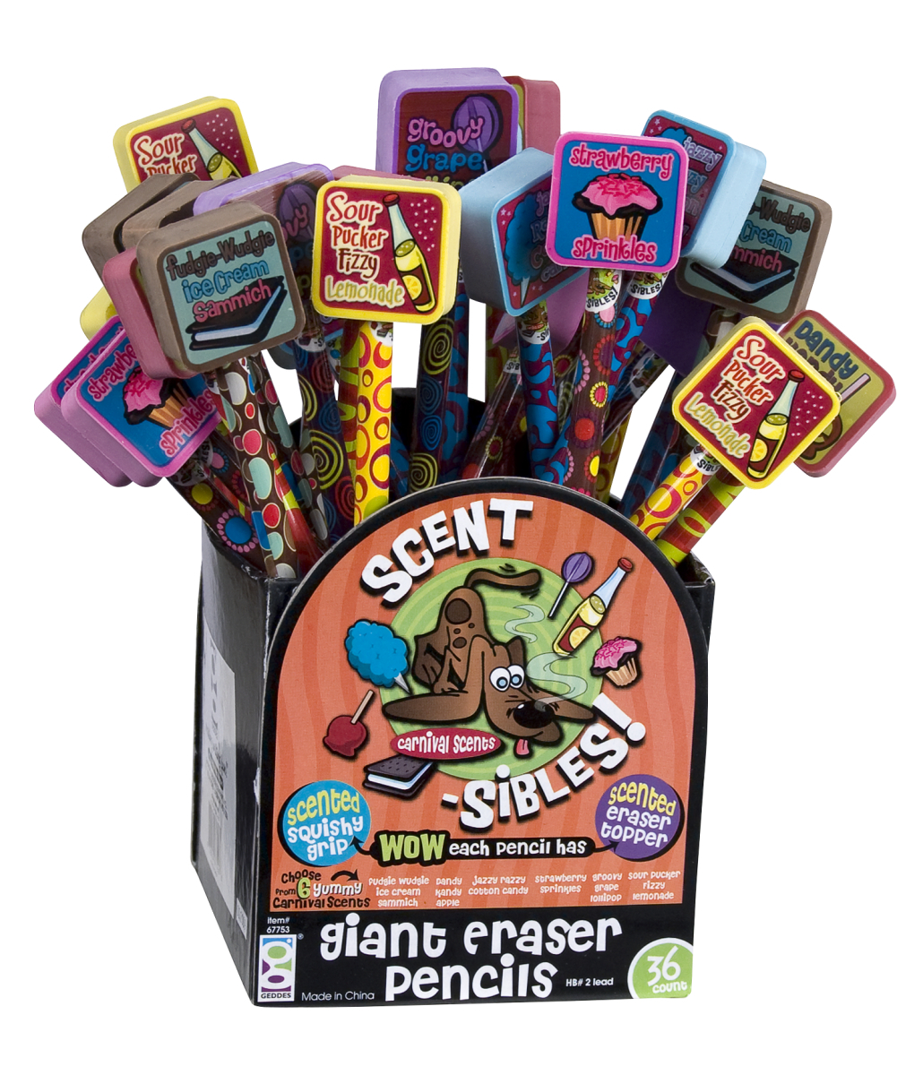 Wholesale Quality Scented Snack Theme Pencils(36x$0.83)