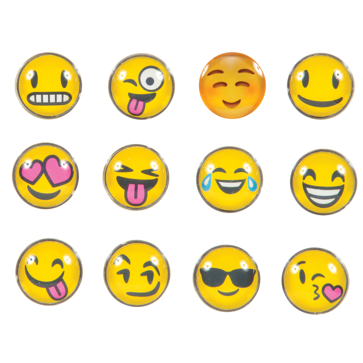 Wholesale Emoji Locker Magnets - 48 Count (SKU 2320721) DollarDays