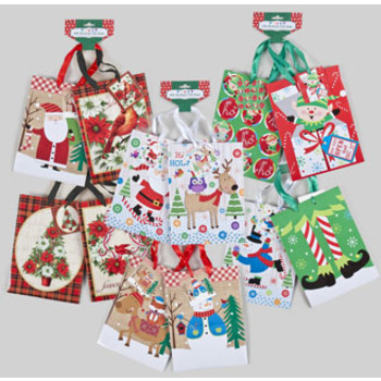 Wholesale Holiday Gift Bags - Bulk Christmas Gift Bags - DollarDays